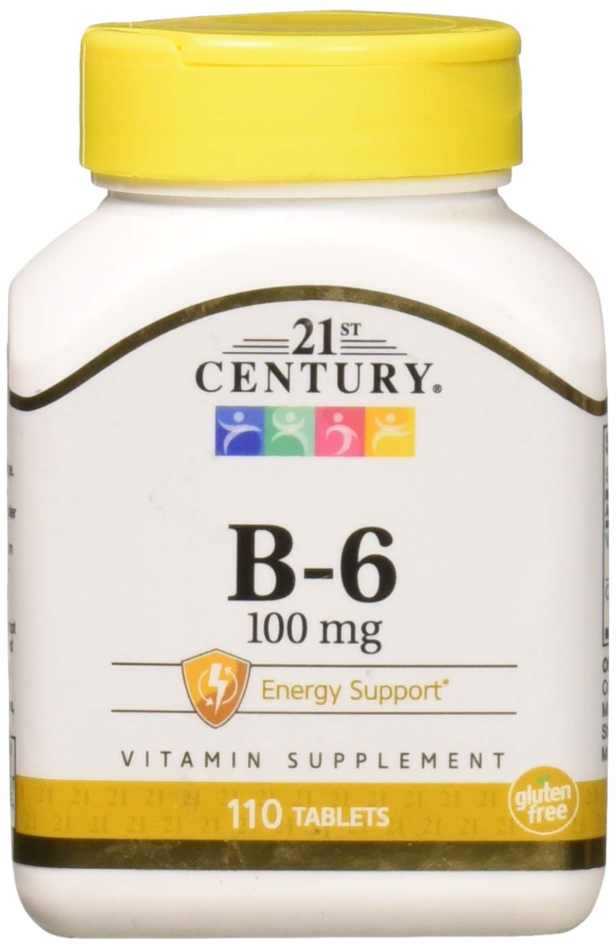 21st Century Vitamin B-6 100 Mg Tablet, 110 Tablets