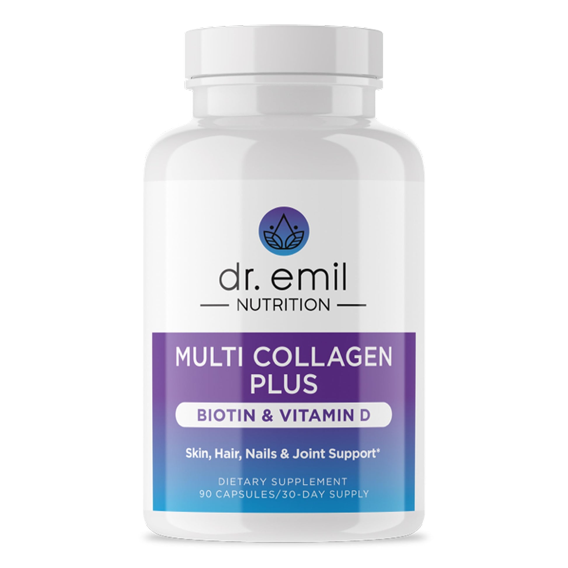Dr. Emil Nutrition Multi Collagen Hydrolyzed Collagen Supplement Capsule, 90 Capsules