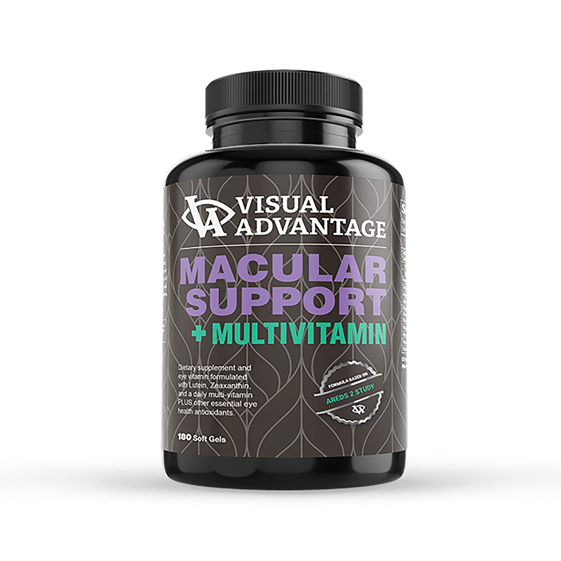 Visual Advantage Lunovus Macular Support Plus Multivitamin Based on AREDS 2 Study Softgels 180