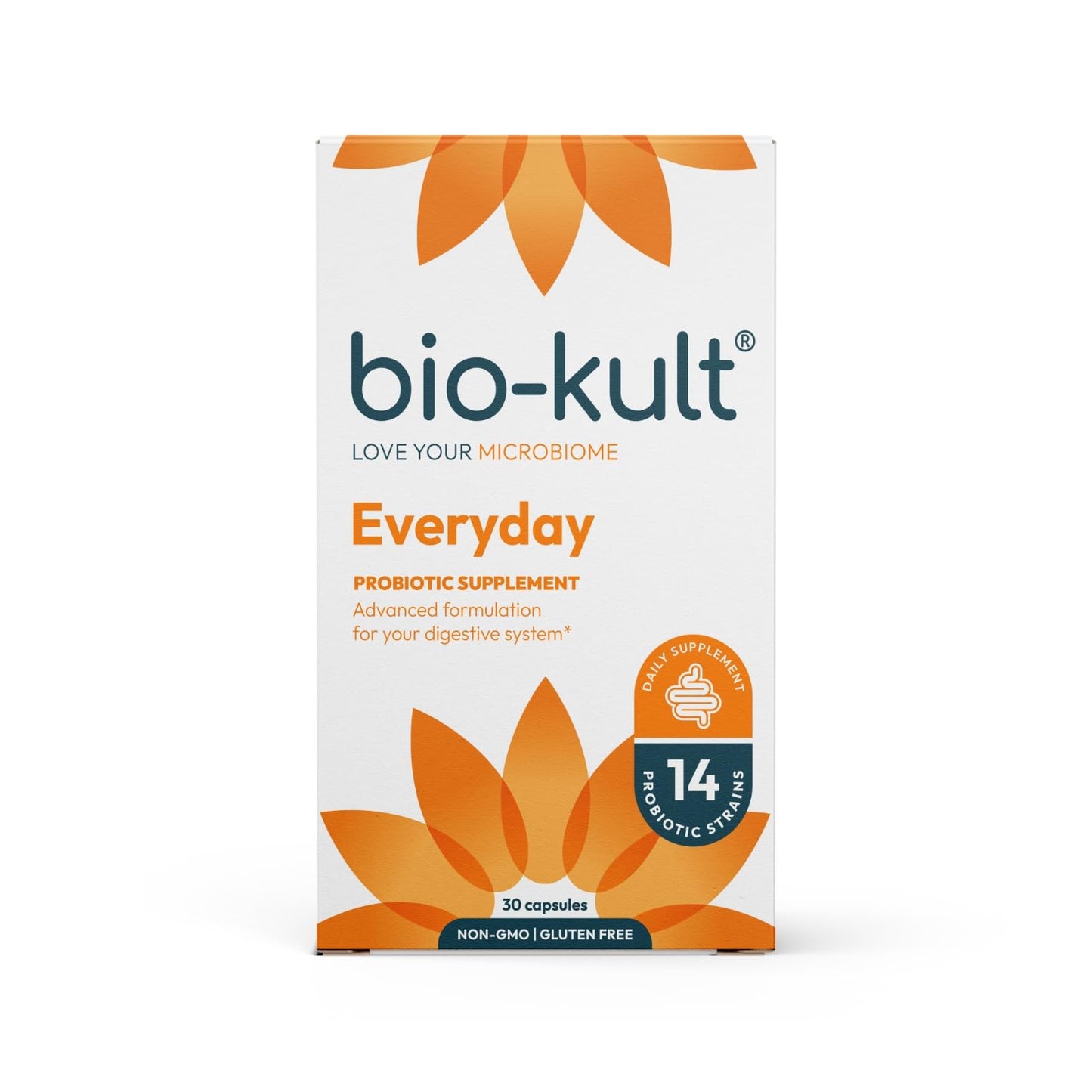 Bio-Kult Gut Health Probiotic Supplement Capsules 30 Count