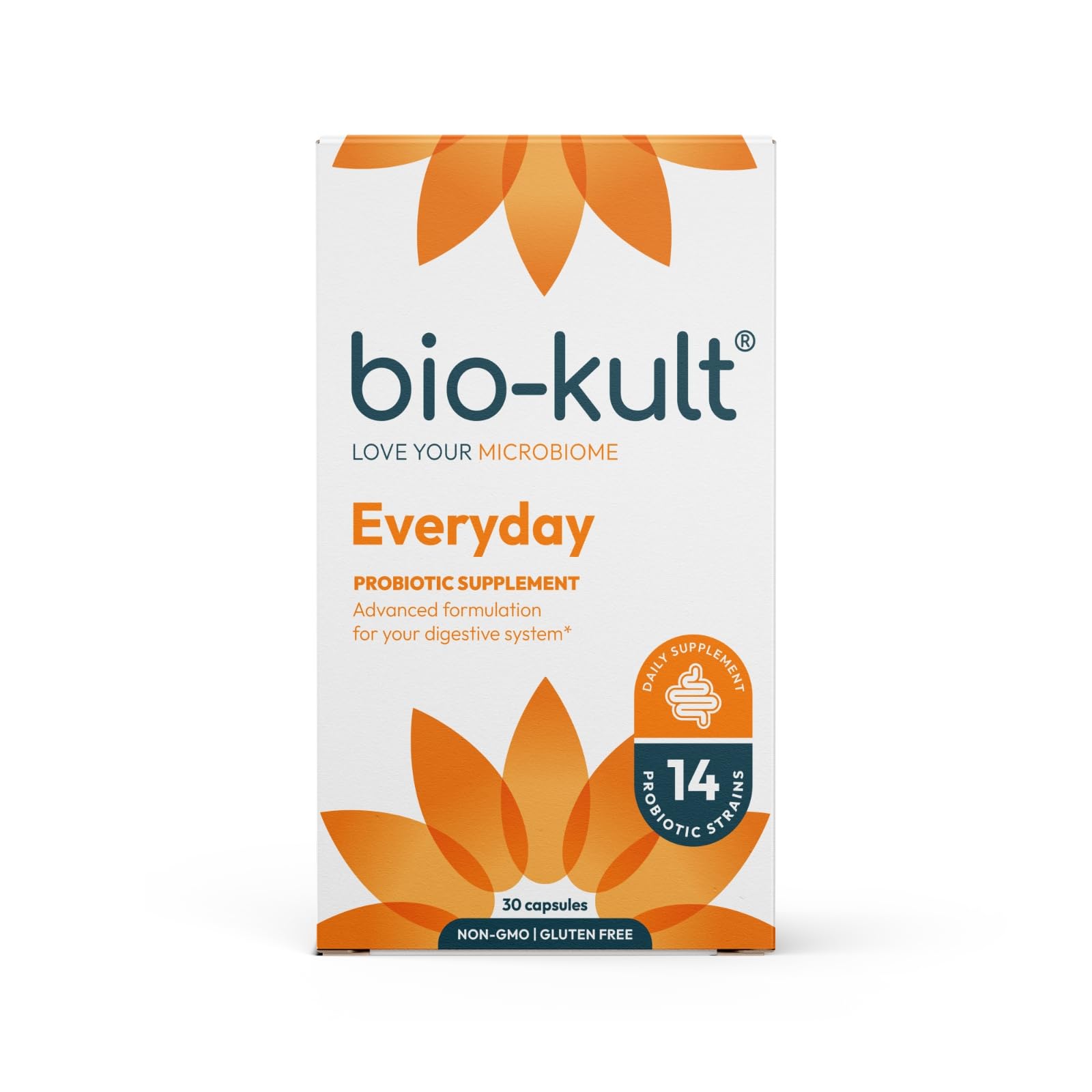 Bio-Kult Gut Health Probiotic Supplement Capsules 30 Count