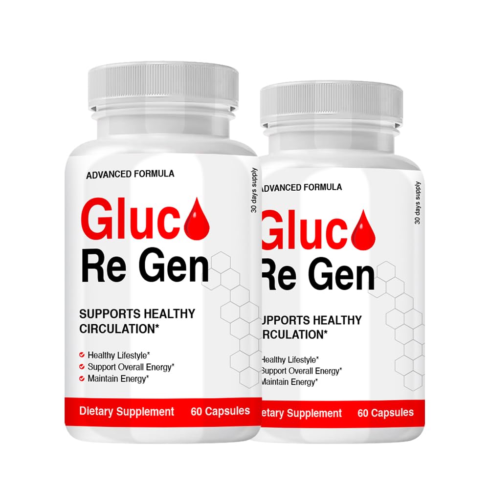 nutradash Gluco Regen Advanced Formula Capsules, 120 Capsules