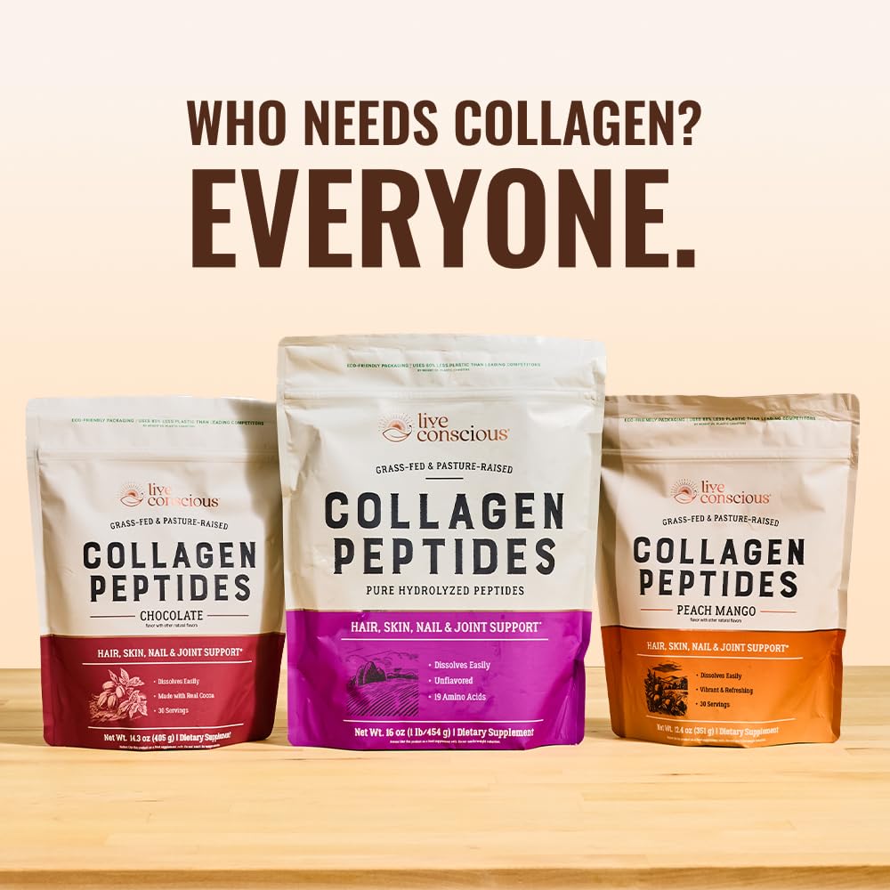 Live Conscious Collagen Peptides Powder Bundle 44