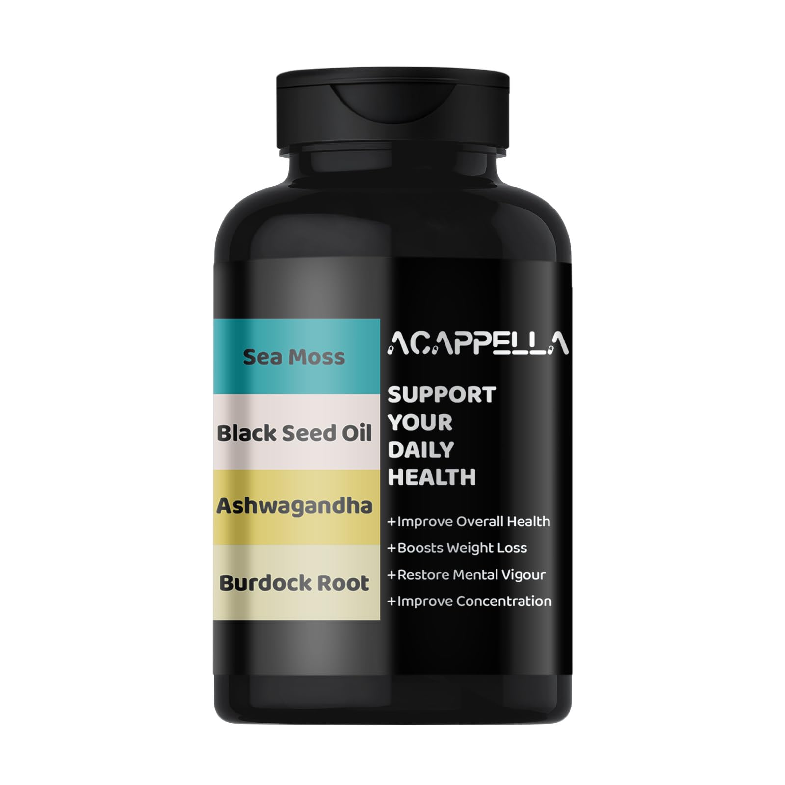 ACAPPELLA Ashwagandha Capsules 120 Count