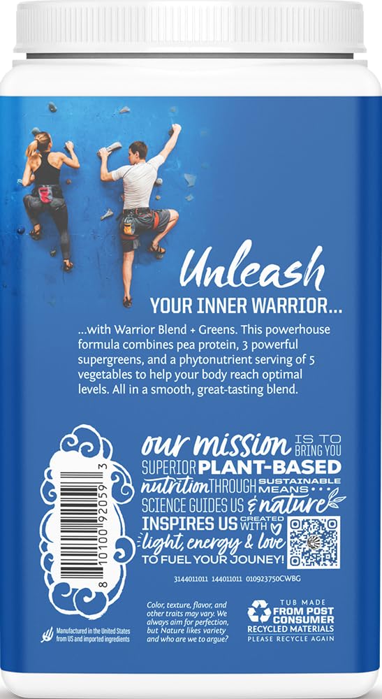 Sunwarrior Organic Protein Greens Superfood Powder 26.25 oz