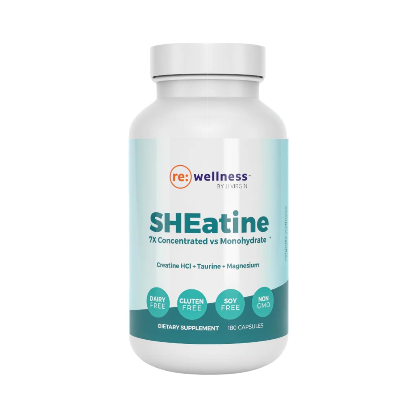 Reignite Wellness SHEatine Creatine HCL, Taurine & Magnesium Glycinate Capsules 180 Count
