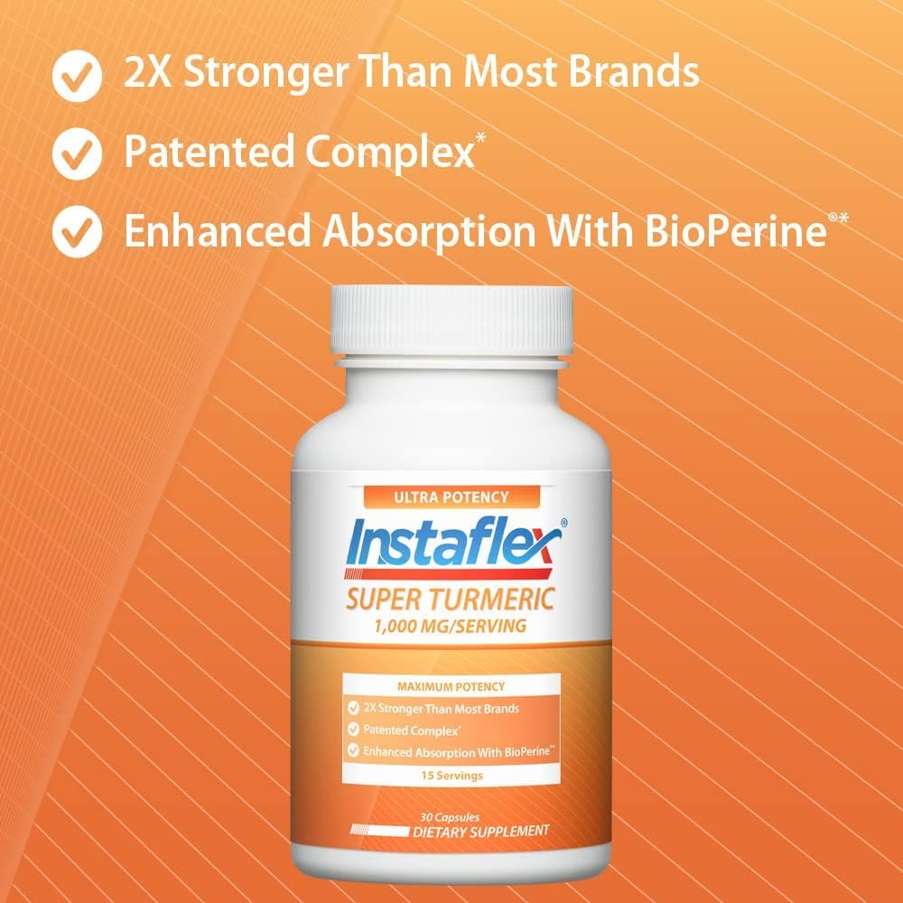 Instaflex Super Turmeric Joint Support Capsules, 60 Count