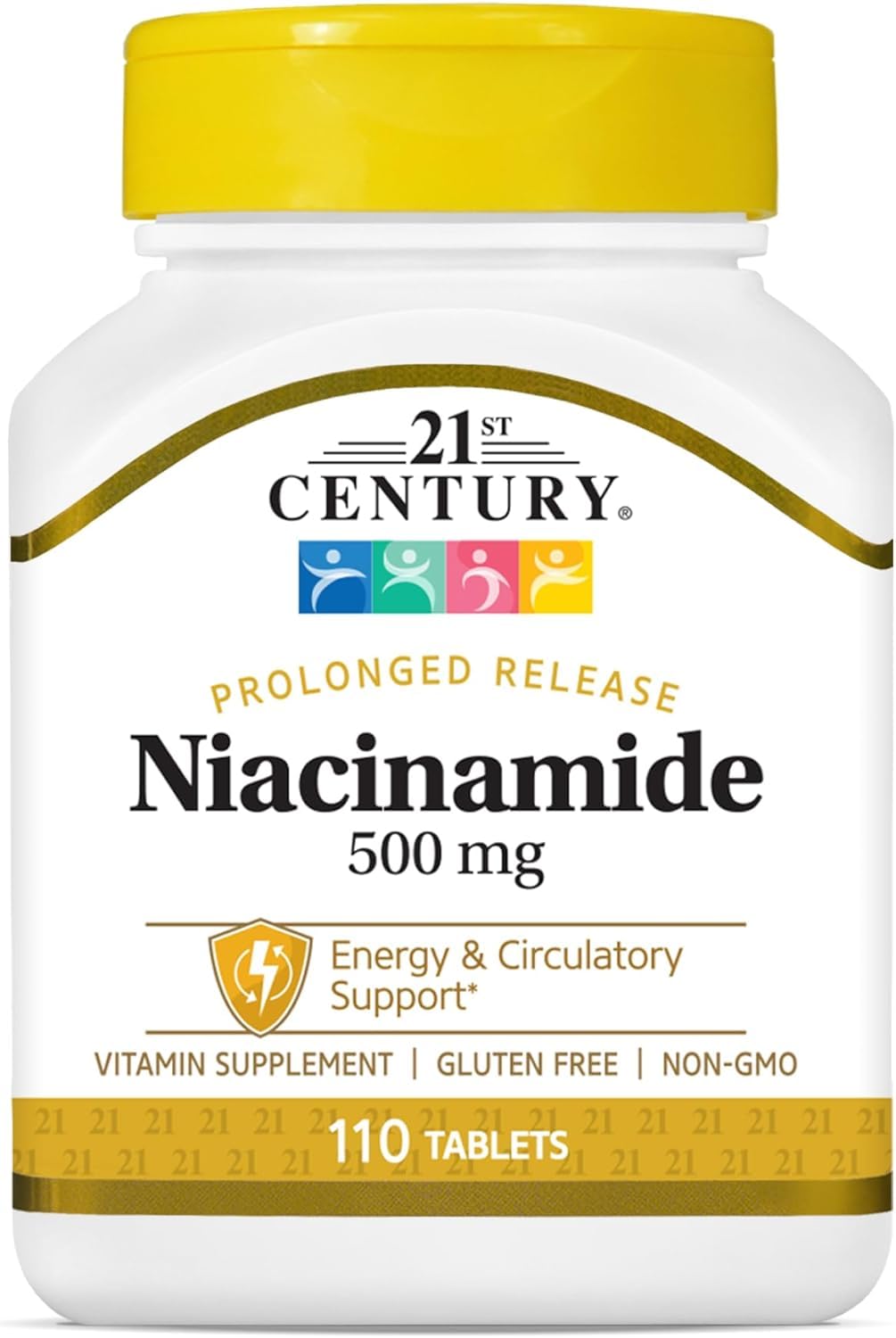 21st Century Niacinamide 500 mg Tablets Prolonged Release, 220 Tablets