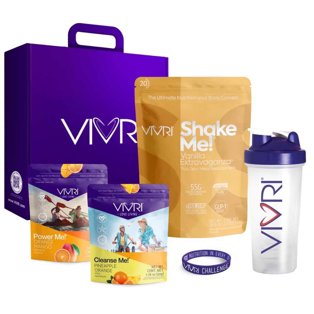VIVRI 10-Day Challenge Complete Nutrition System Powder, 1 oz