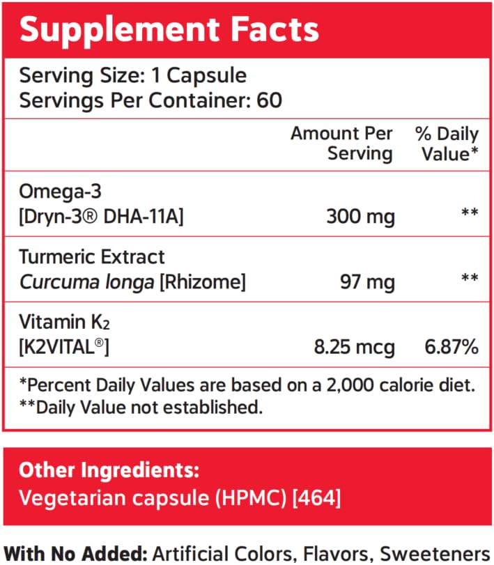 NatXtra CurQmeg-3 Capsules 60