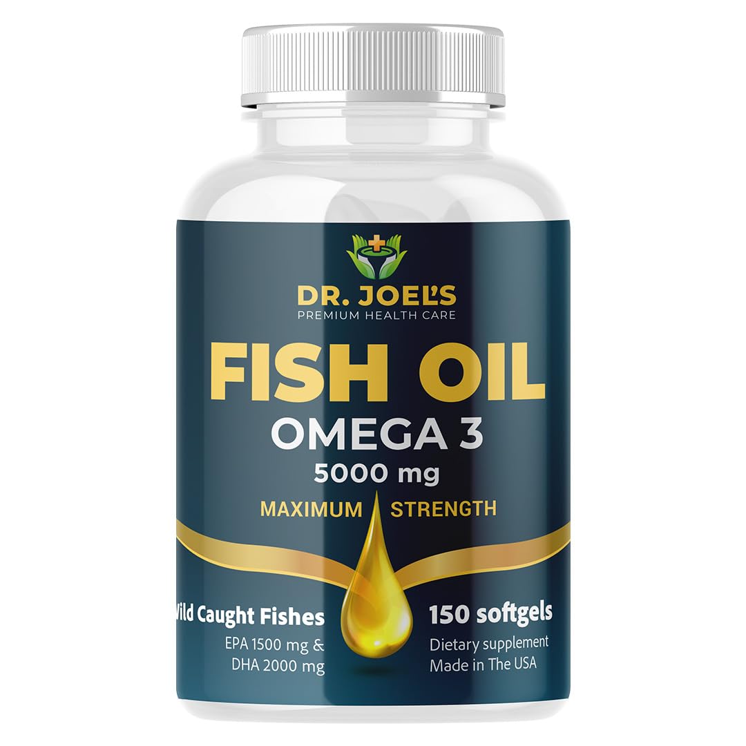 Dr. JOEL'S Fish Oil Omega 3 Capsule 180 Capsules