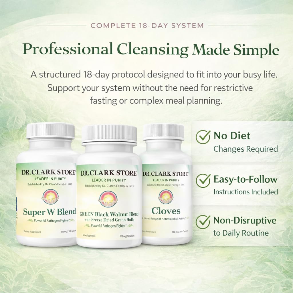 Dr Clark Store Intestine Support & Cleanse Kit Capsules 250