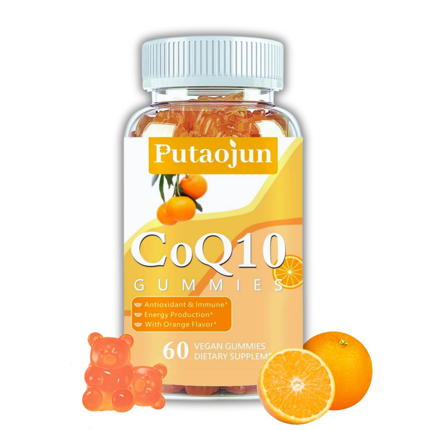 Putaojun CoQ10 Gummies 60 Count