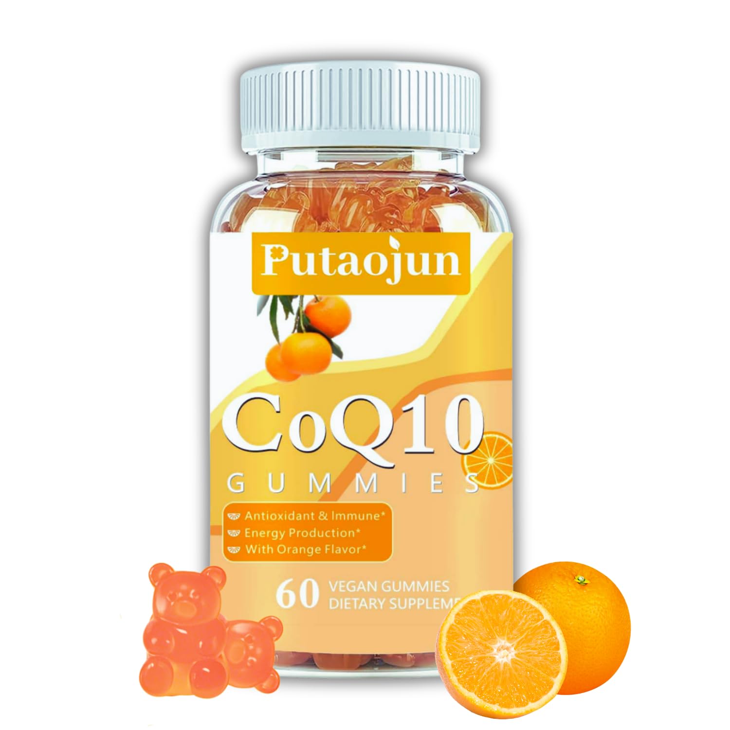 Putaojun CoQ10 Gummies 60 Count