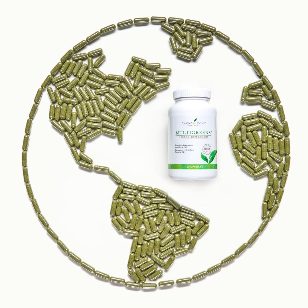 Young Living MultiGreens Capsules 120 Count