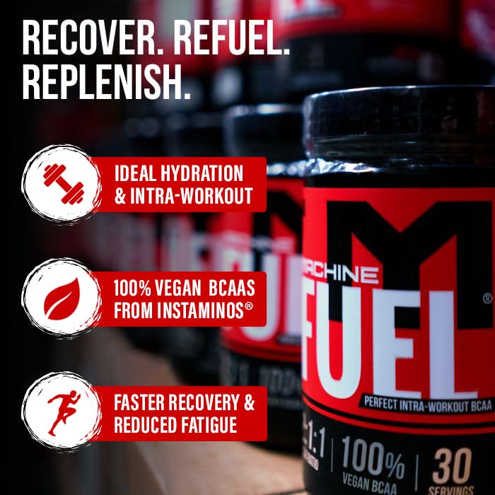 MTS Nutrition Machine Fuel - Recover Replenish Refuel - Vegan Hydration Supplement Powder 13.3 Ounce