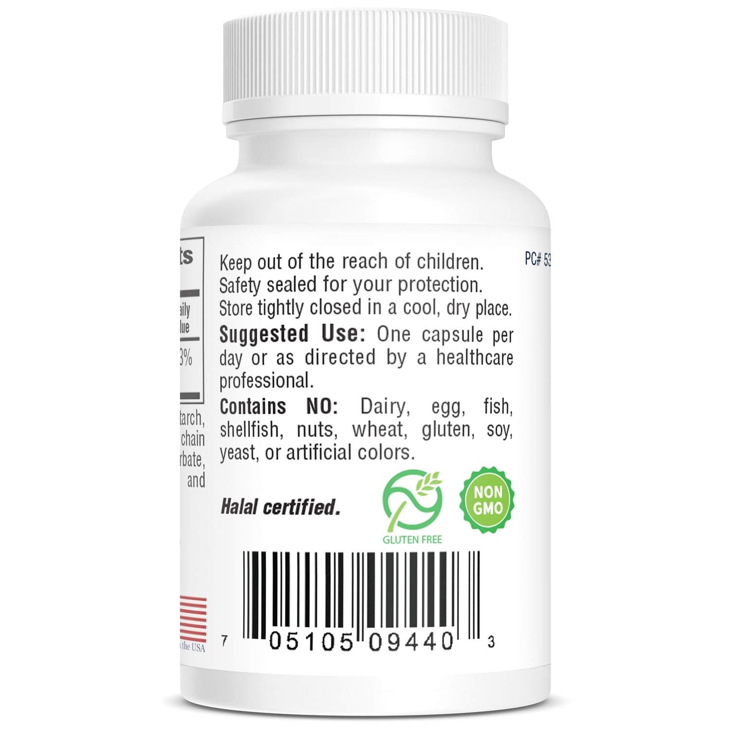 Bio-Tech Pharmacal A-25 Vitamin A Palmitate Dietary Supplement, 100 Capsules