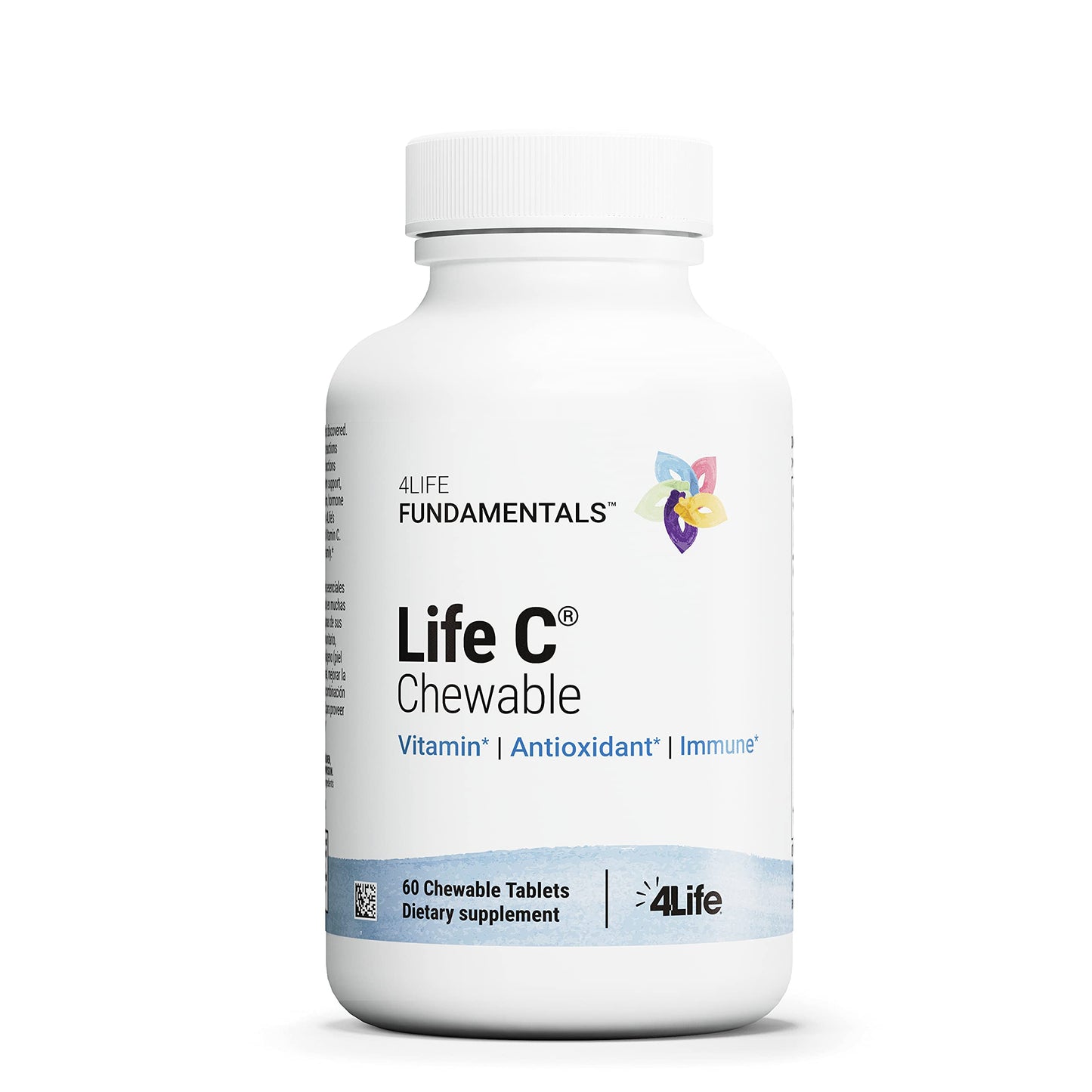 4Life Life C - 7 Active Forms of Vitamin C for Immune Support, Nutrient Absorption, and Benefits, 60 Tablets