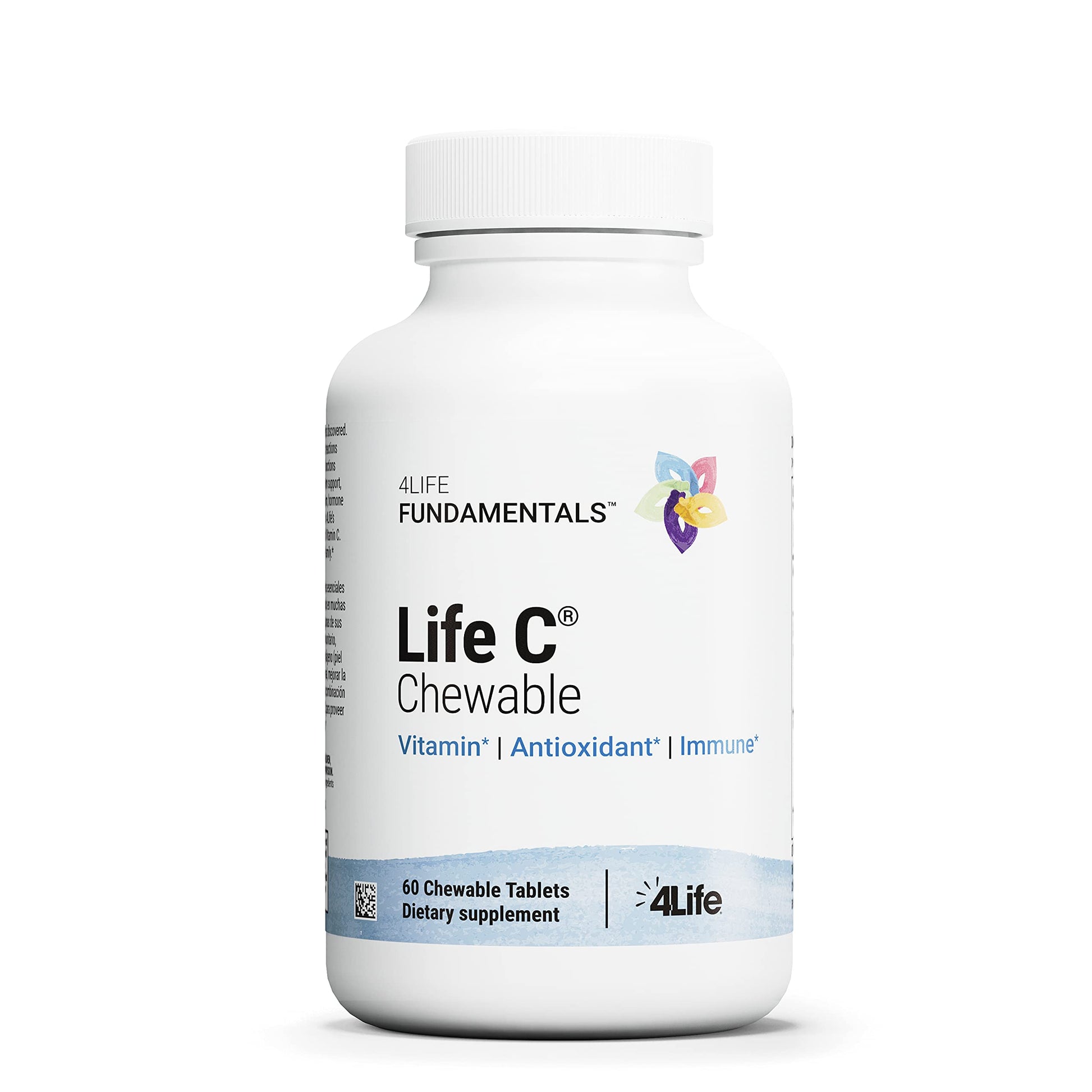 4Life Life C - 7 Active Forms of Vitamin C for Immune Support, Nutrient Absorption, and Benefits, 60 Tablets