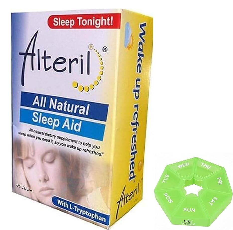 M&F Essential Alteril Sleep Aid Tablet 120 Count