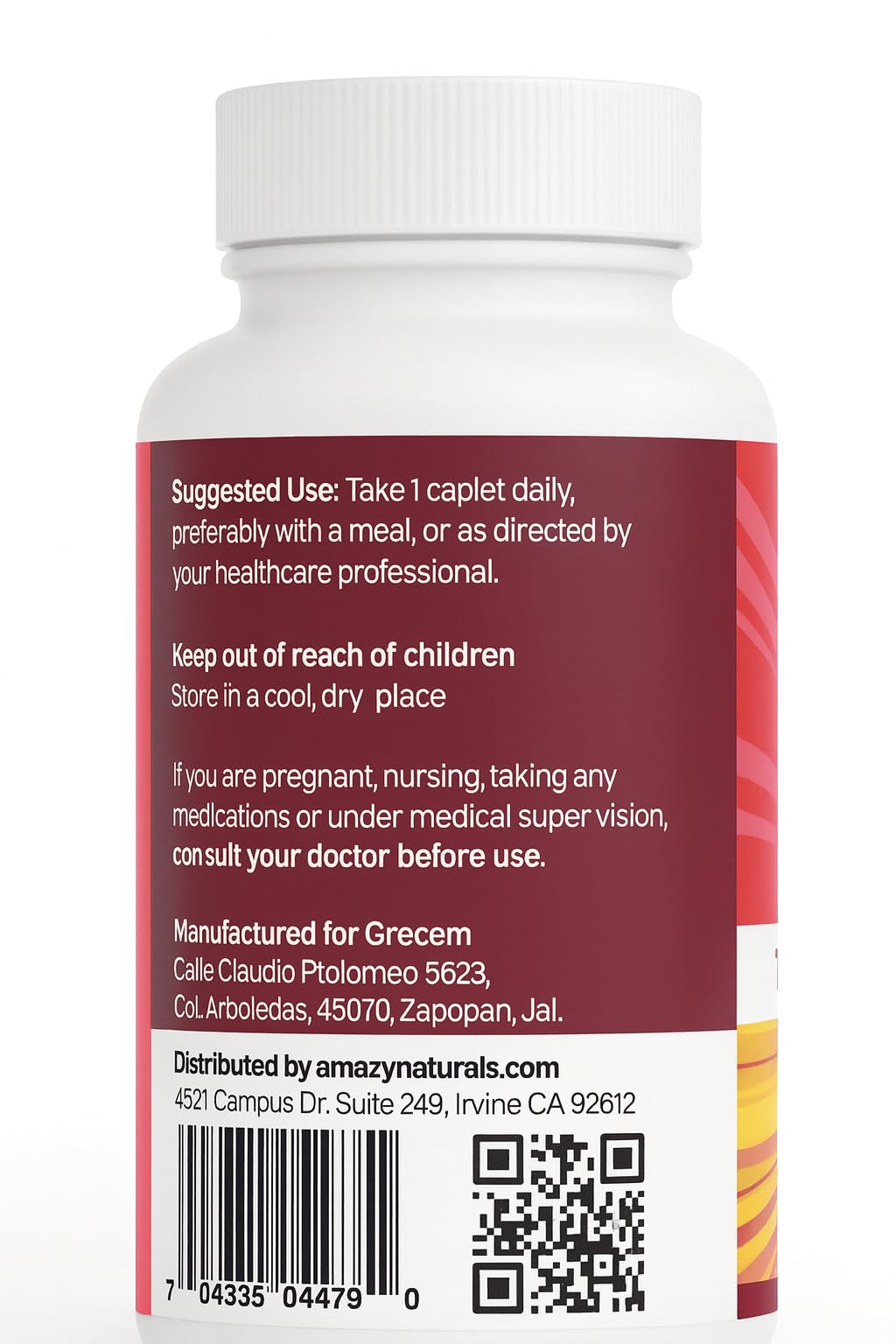 Ambition Exclusive Wear Curcumin Turmeric Curcuma Curcuyin Supplements 850 mg Capsules, 4 Pack
