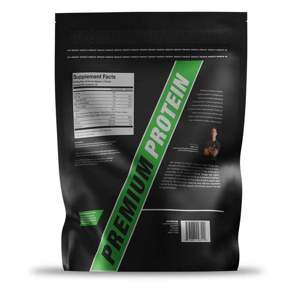 ATHLEAN-RX PRO 30G Vegan Protein Powder, 42.56 Servings