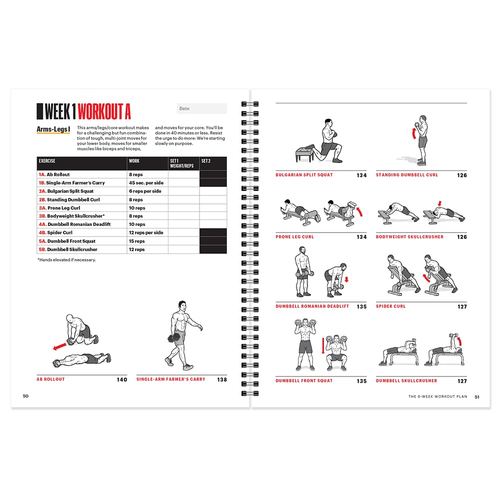 Men's Health 6-Week Lean Muscle Level-Up: The Workout to Supercharge Muscle Growth Fast Powder, 1