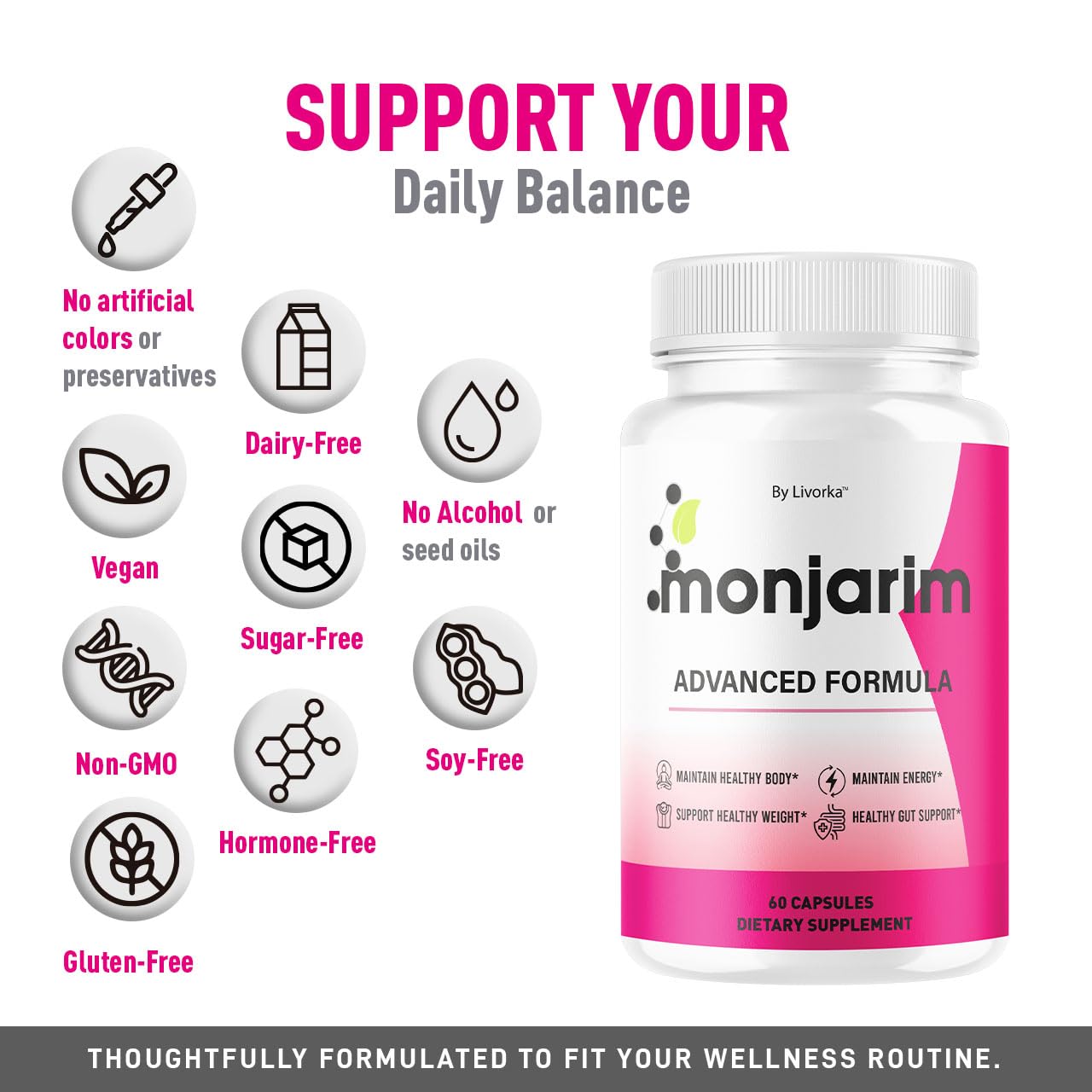 LIVORKA Monjarim Capsules, 60 Count