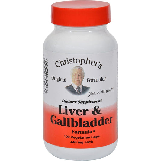 Christopher's Original Formulas Liver and Gall Bladder Formula Capsule 100 Capsules