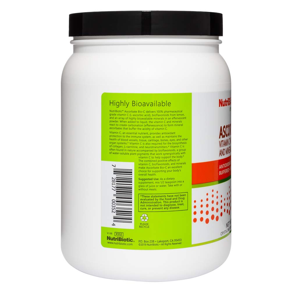 NutriBiotic Ascorbate Bio-C Powder 35.2 oz