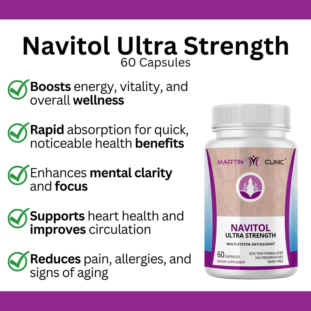Martin Clinic Navitol French Maritime Pine Bark Capsule 60 Capsules