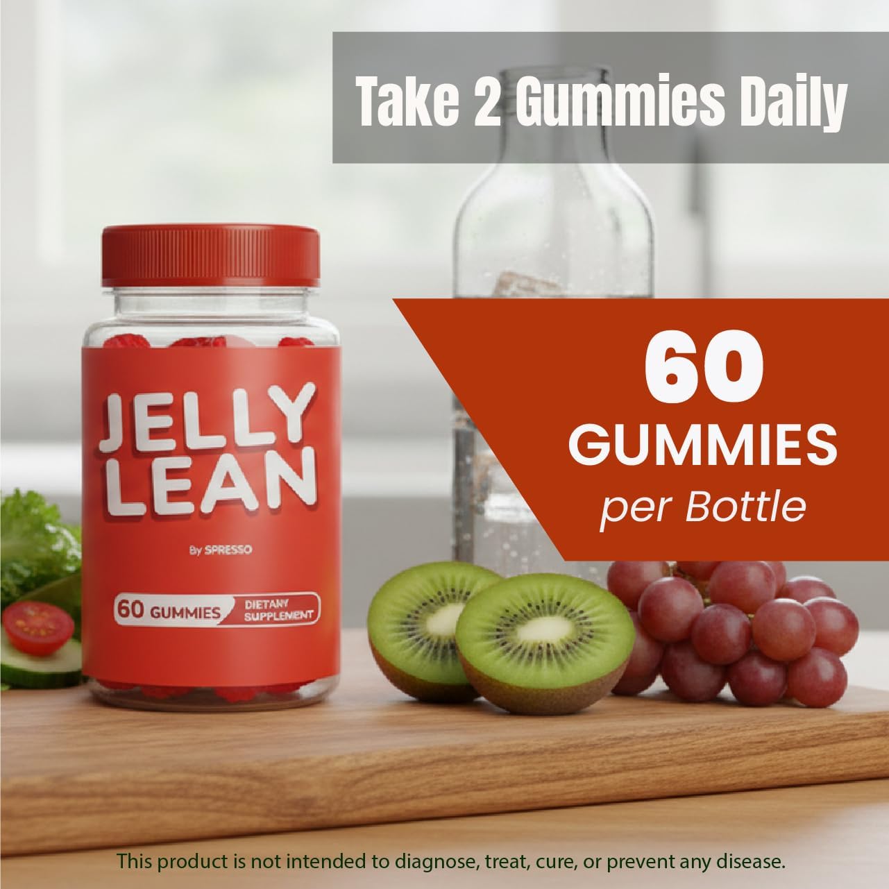 SPRESSO Jelly Lean Gummy, 60 Gummies