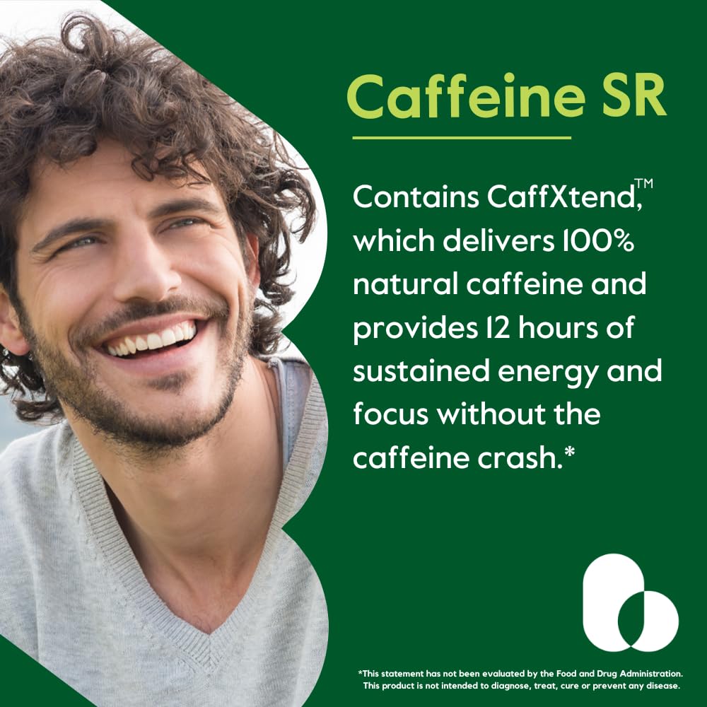 BESTVITE Caffeine 100mg SR Capsule 120 Count