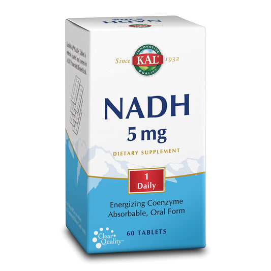 KAL NADH 5mg Tablet, 60 Tablets