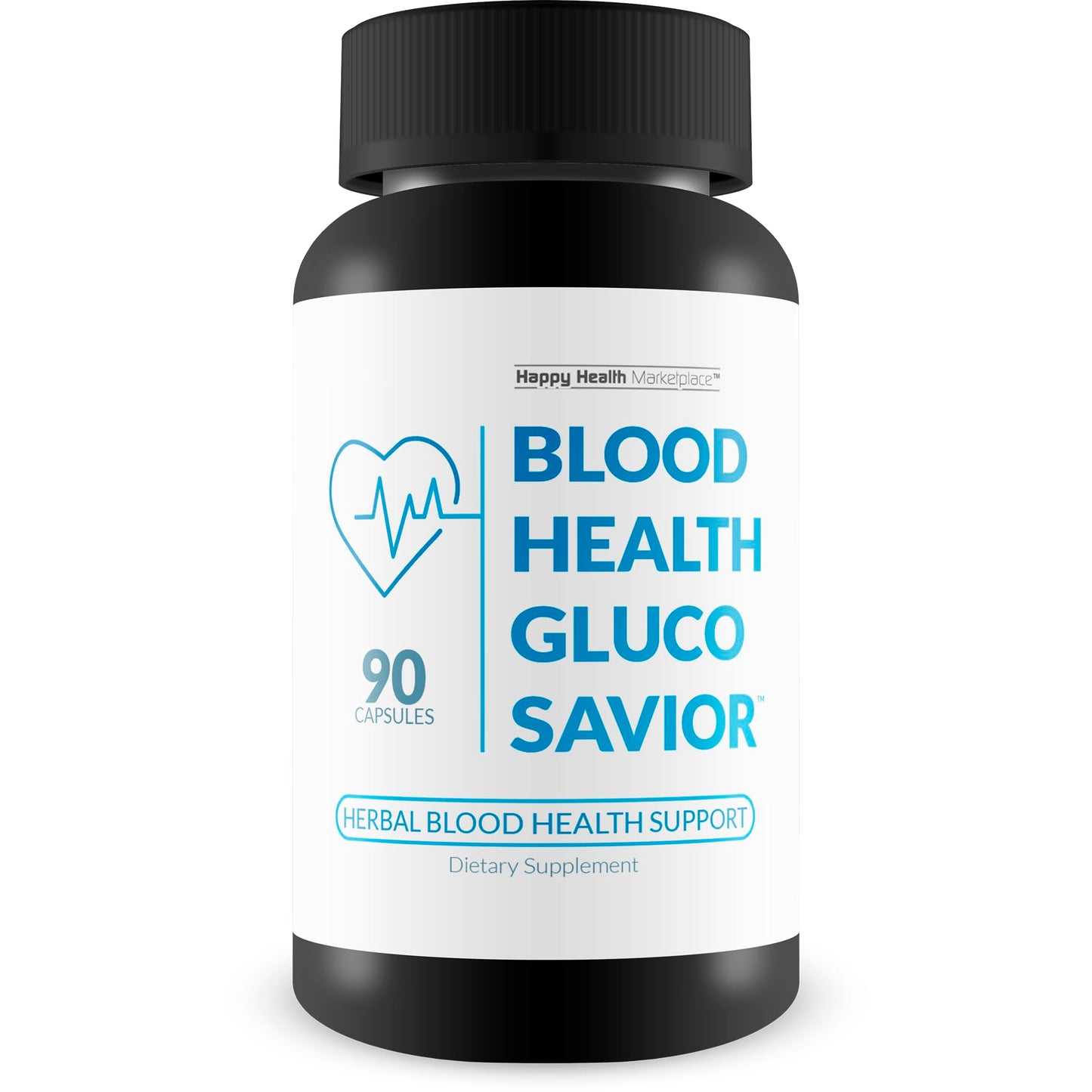 Happy Health Marketplace Gluco Savior Blood Health Capsule, 90 Count