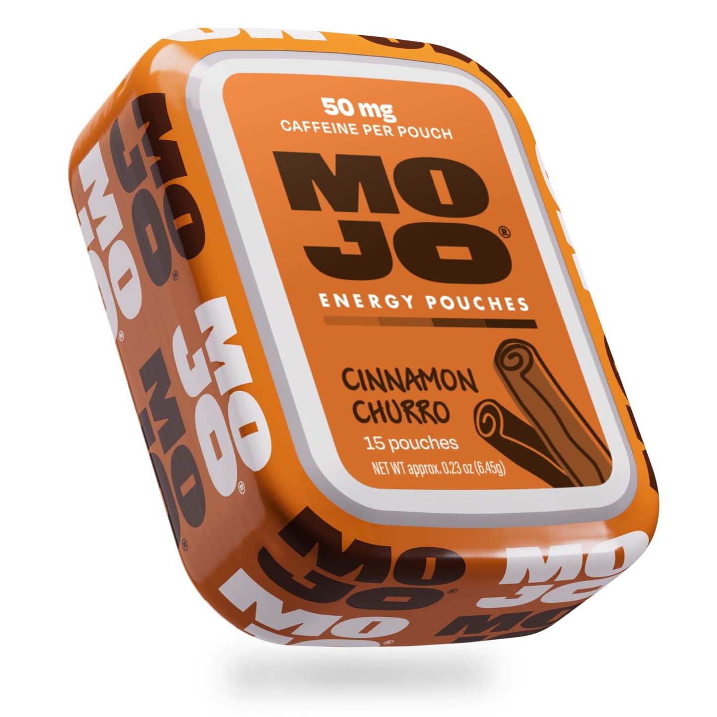 MOJO Energy 50mg Caffeine, Cinnamon Churro, 15 Capsules