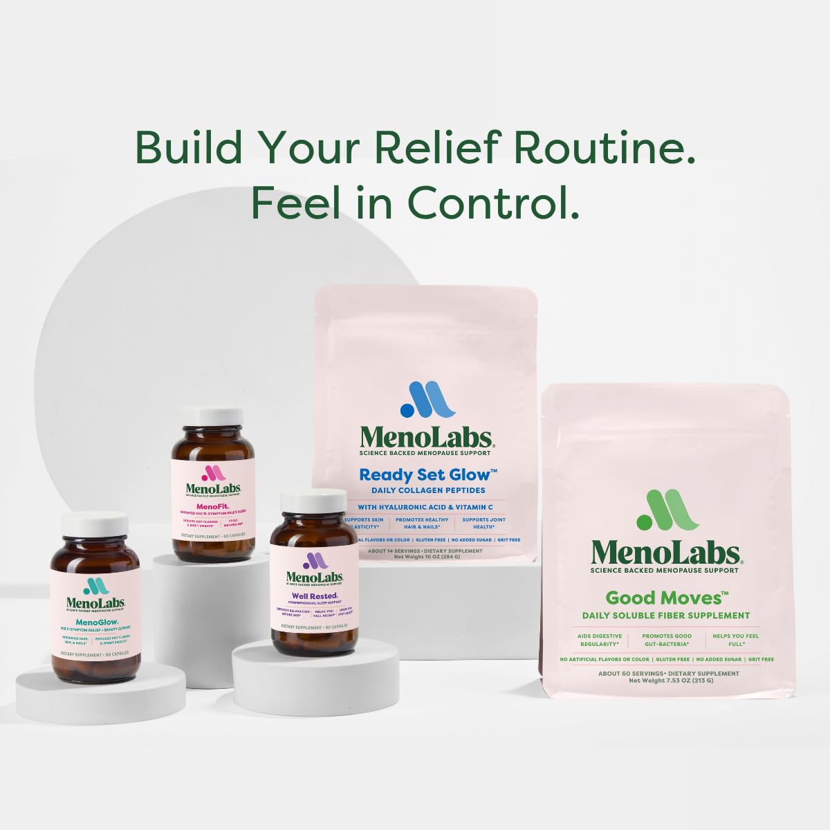 MENOLABS FocusHer Mental Energy Support Supplement Capsule 30 Count