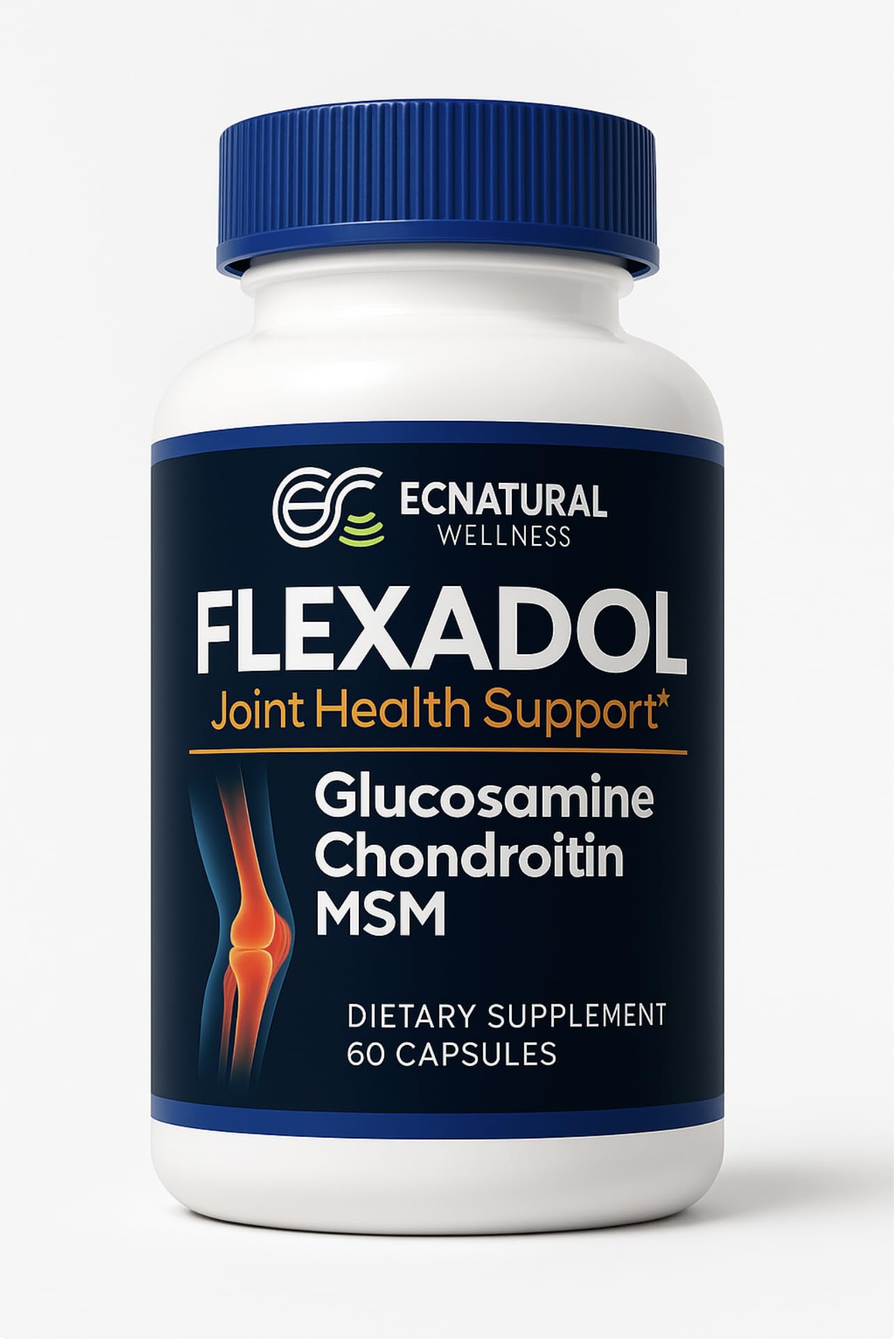 Generic FLEXADOL Glucosamine Chondroitin MSM 60 Capsules