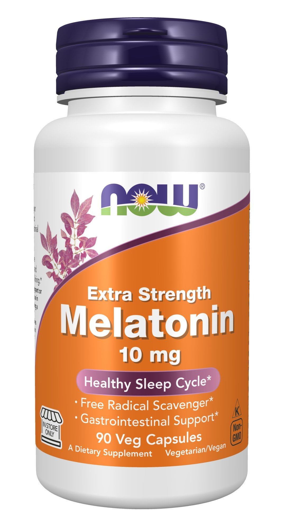 NOW Foods Melatonin 10 mg VegCap 90