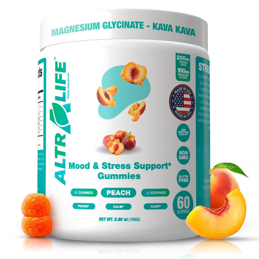 ALTRALIFE Kava Kava Gummies 60 Count