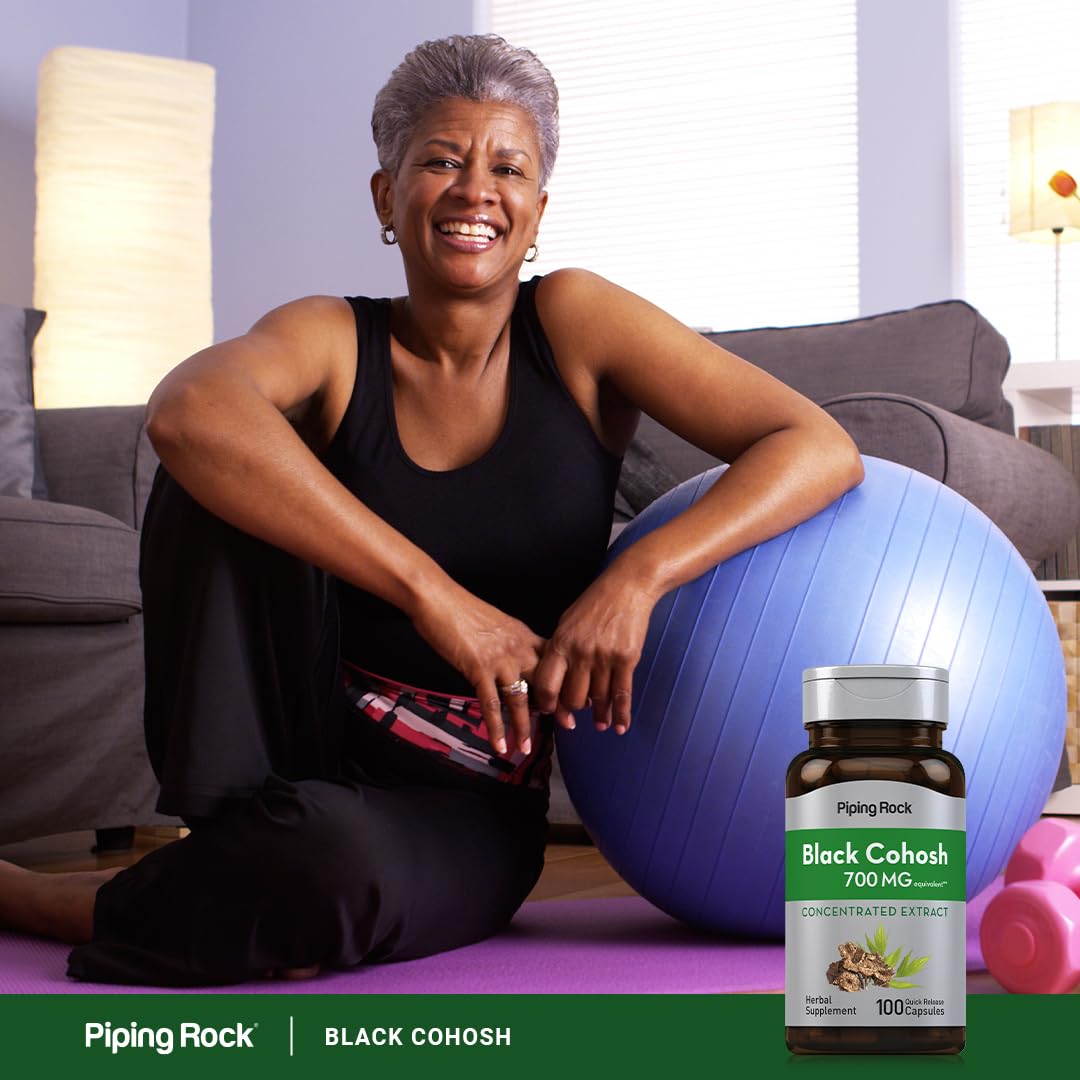Piping Rock Black Cohosh Root Extract Capsules 100