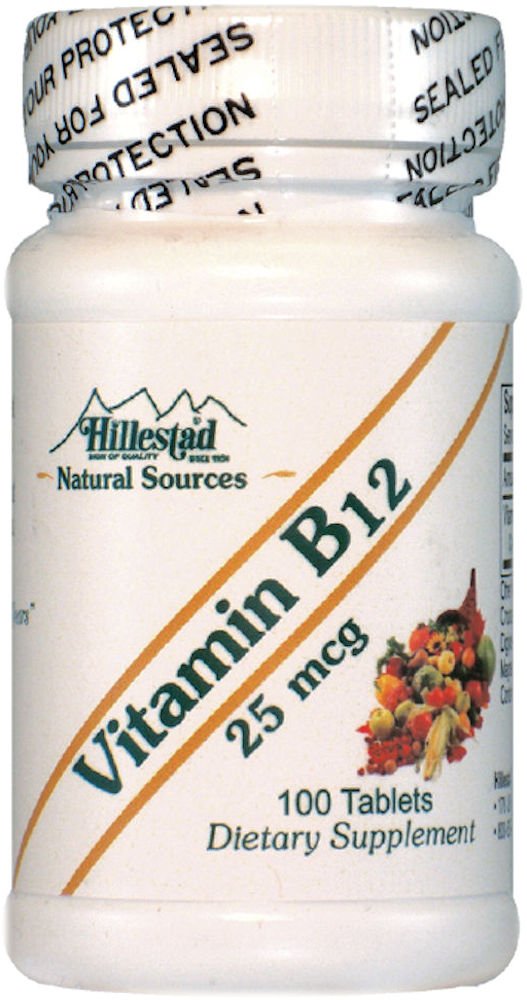 Dialyvite Vitamin B12 25 mcg Tablets 100 Count