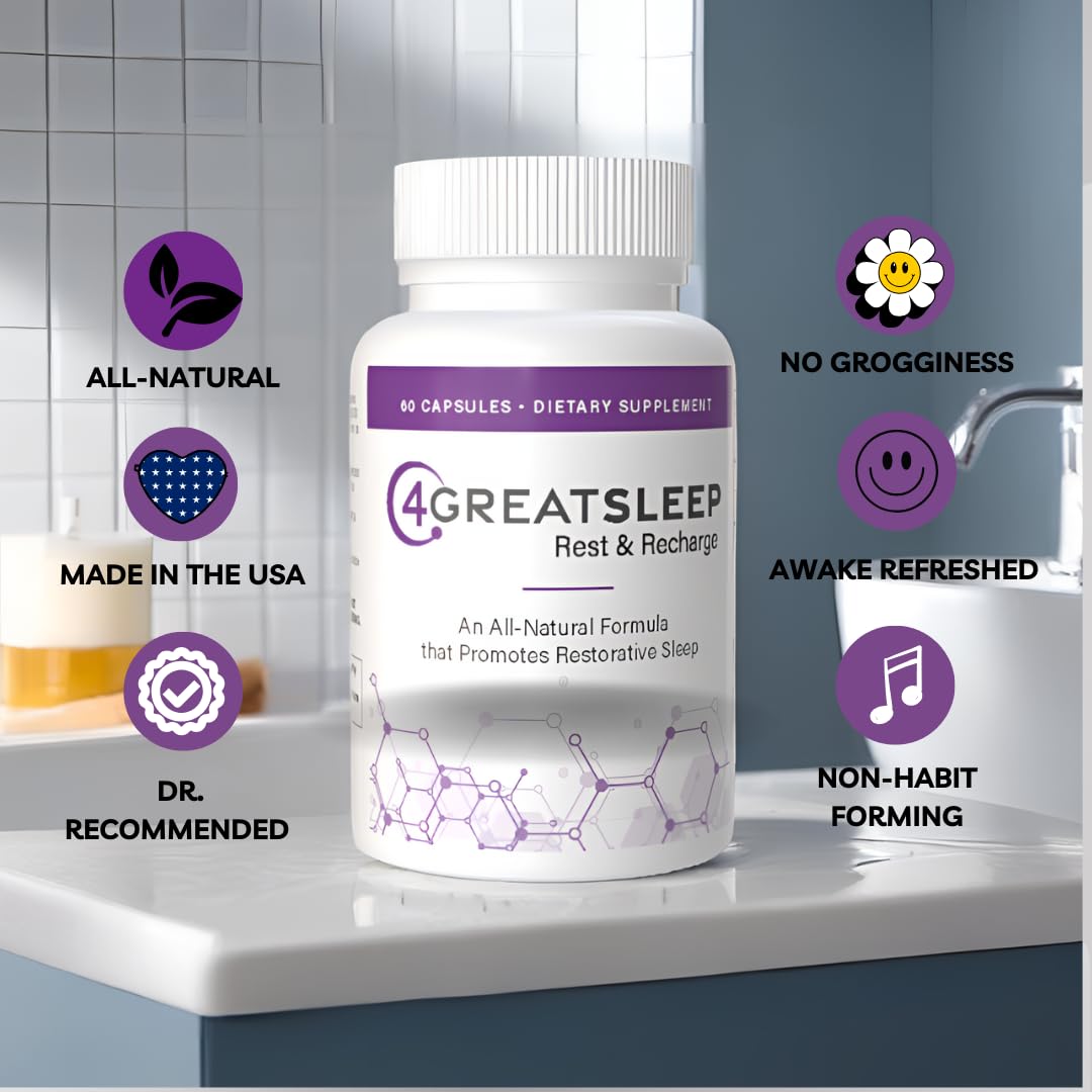 4GREATSLEEP Rest & Recharge 4GreatSleep (3) Capsule 60