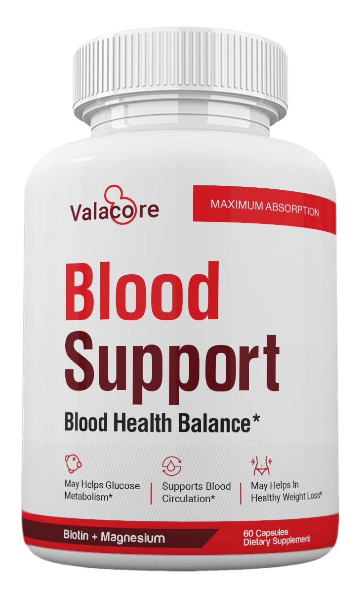 Zonata Valacore Blood Support Capsules, 60 Count
