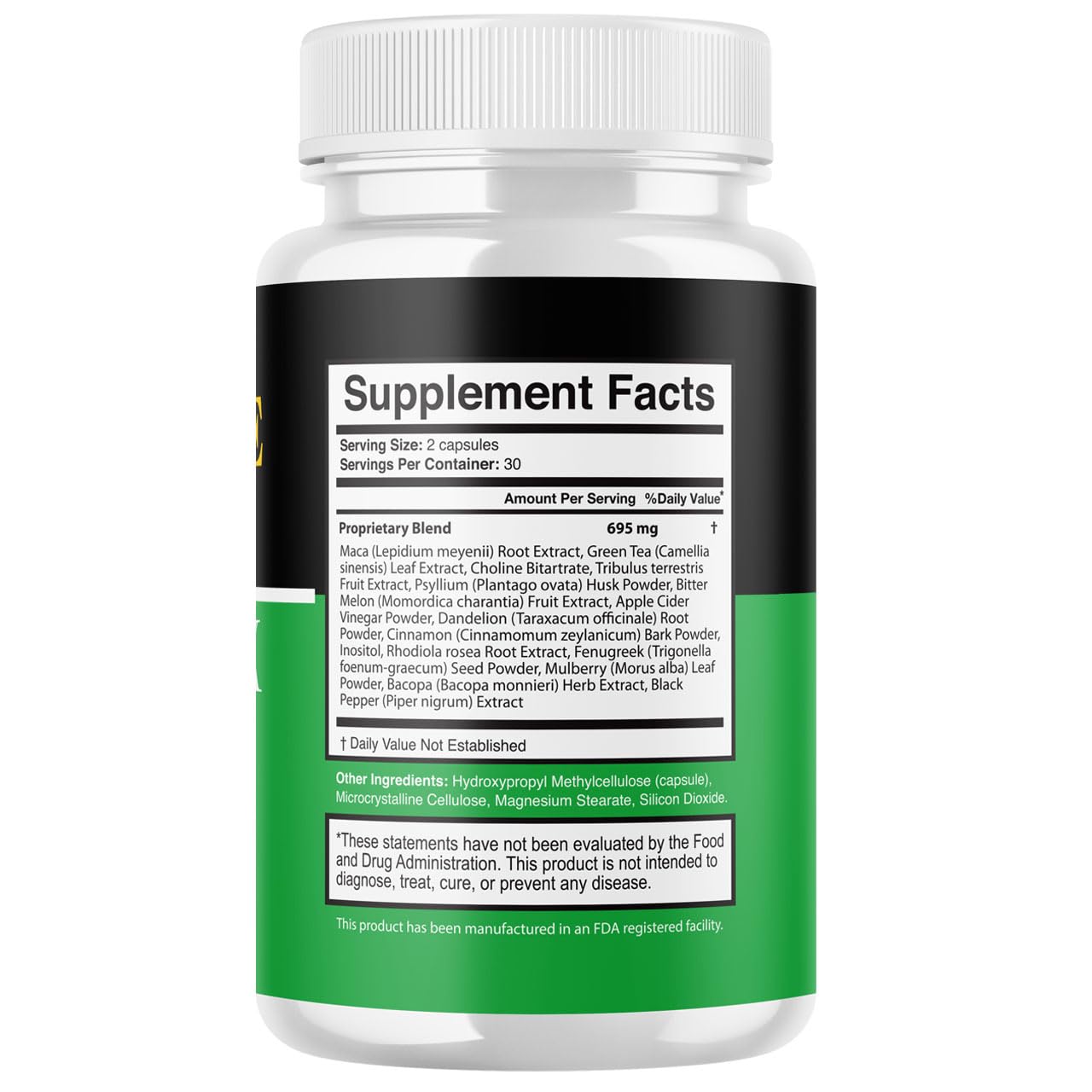 Valdivia Luze Fit Detox Premium Capsules 180 Capsules