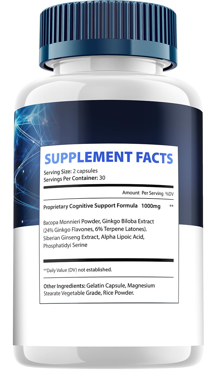 Indelo SciatiSoothe Brain Supplement Capsules 120 Count