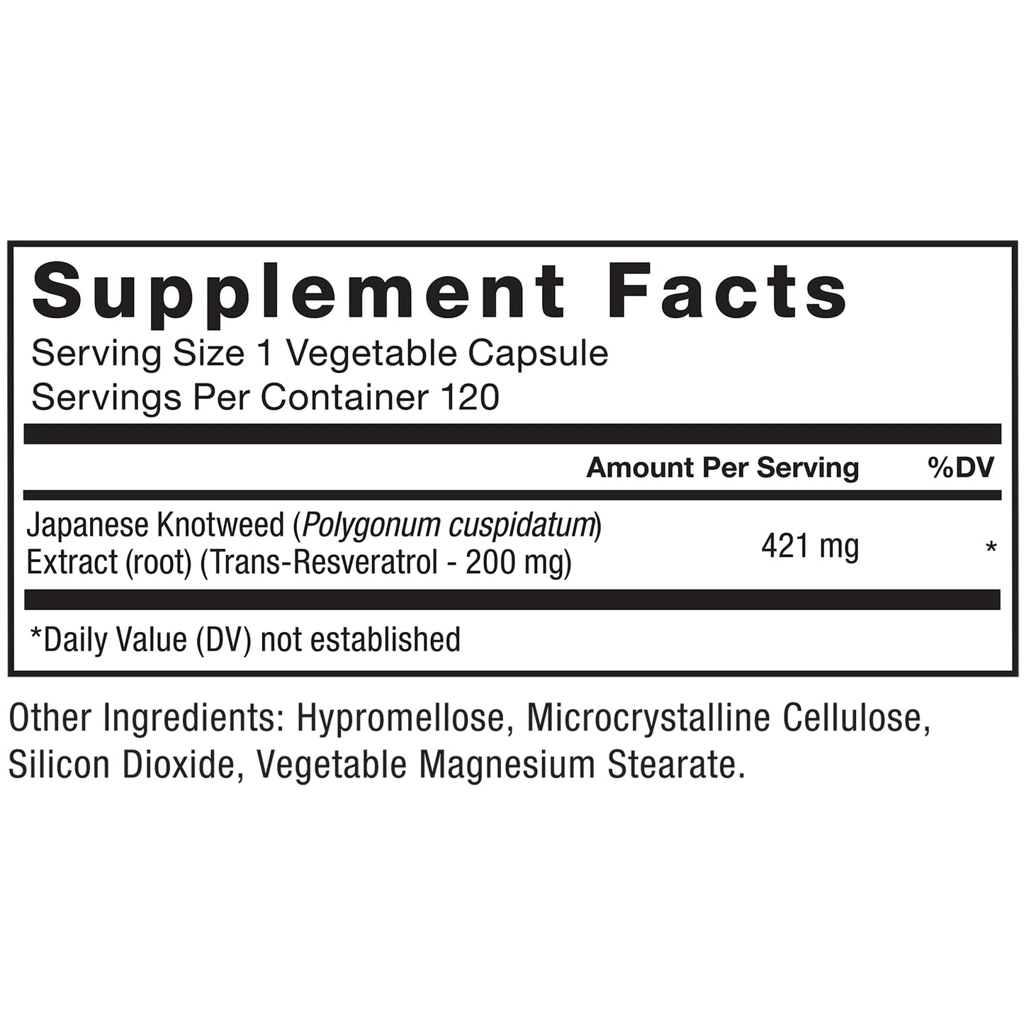 Force Factor Resveratrol Supplement Capsule, 120 Count