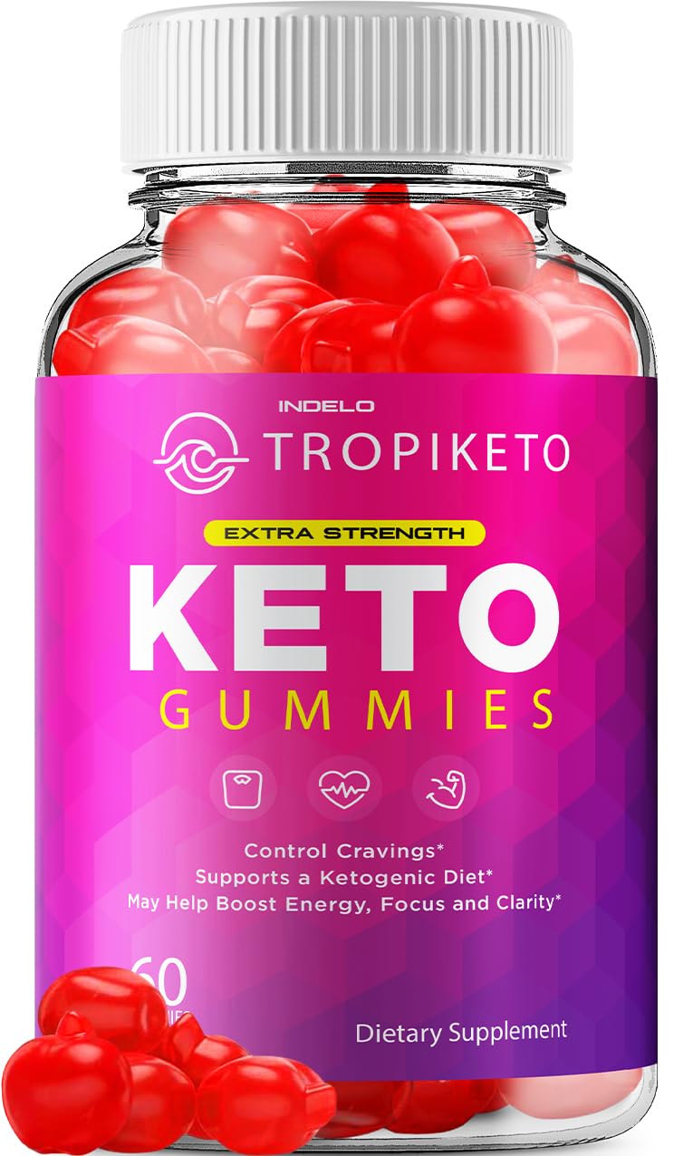 Indelo TropiKeto Keto ACV Gummies 60 Gummies