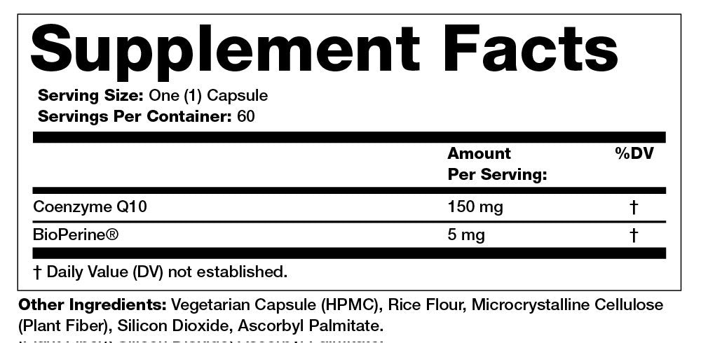 Olympian Labs CoQ10 150mg Capsules, 60 Capsules