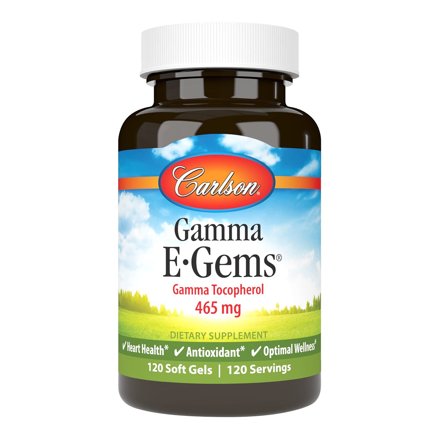 Carlson Gamma E-Gems Softgels 120